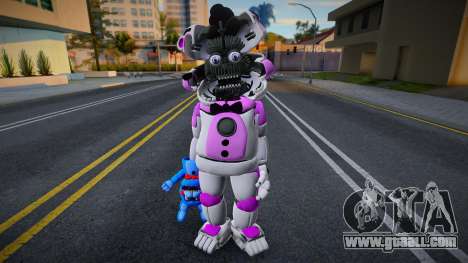 Funtime Freddy Open Face for GTA San Andreas