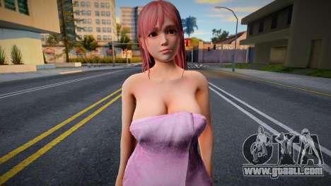 Honoka Towel From Dead or Alive 5 Last Round 1 for GTA San Andreas