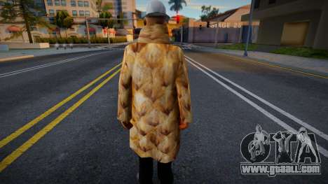Bmypimp in a protective mask for GTA San Andreas