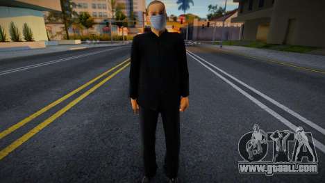 Triada in a protective mask for GTA San Andreas