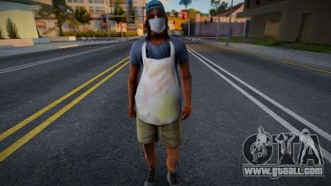 Bmochil in a protective mask for GTA San Andreas