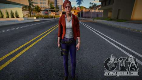 RER2 Claire Redfield Default (Prisoner) for GTA San Andreas