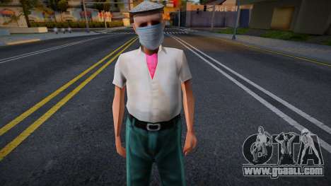 Wmori in a protective mask for GTA San Andreas