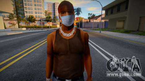 Bmydrug in a protective mask for GTA San Andreas
