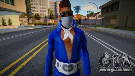 Vimyelv in a protective mask for GTA San Andreas