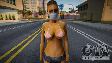 Bfypro in a protective mask for GTA San Andreas