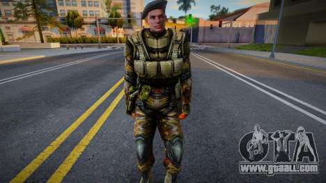 Degtyaryov in an armored suit Beryl-5M for GTA San Andreas