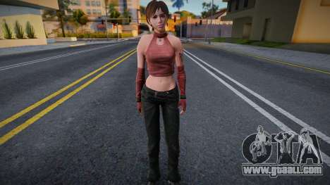 RE0 Rebecca Chambers Leather Outfit for GTA San Andreas