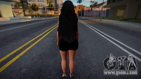 Girl in Chanel Clothes for GTA San Andreas