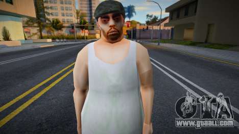 A man in a white T-shirt for GTA San Andreas