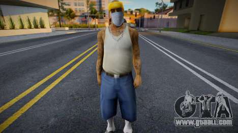 Lsv3 in protective mask for GTA San Andreas