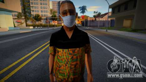 Sbmost in a protective mask for GTA San Andreas