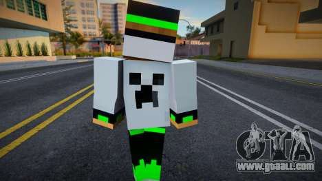 Minecraft Boy Skin 25 for GTA San Andreas
