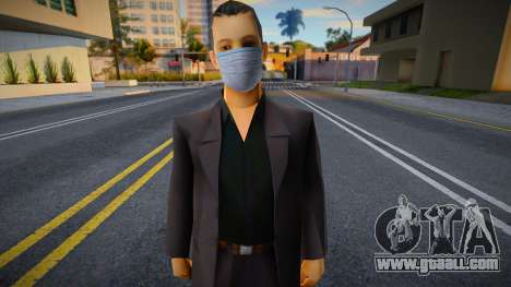 Triboss in a protective mask for GTA San Andreas