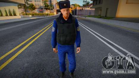 Sergeant of the Ukrainian police (before the ref for GTA San Andreas