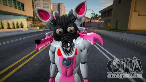 Funtime Foxy Open Face for GTA San Andreas