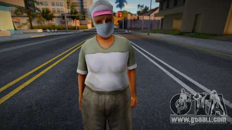 Hfori in protective mask for GTA San Andreas