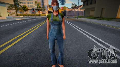 Cwfyhb in a protective mask for GTA San Andreas