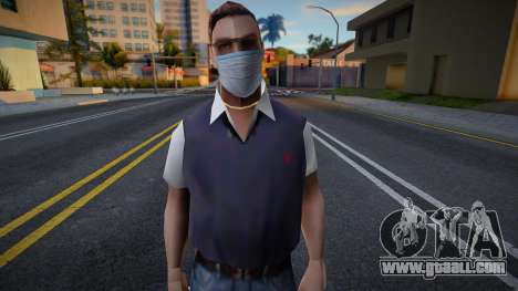 Wmyri in a protective mask for GTA San Andreas