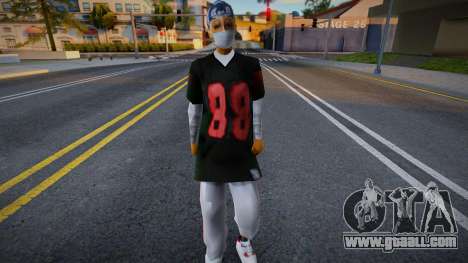 Denise in a protective mask for GTA San Andreas