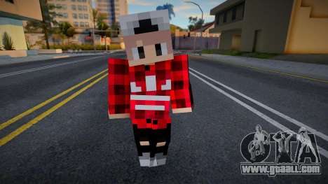 Minecraft Boy Skin 27 for GTA San Andreas