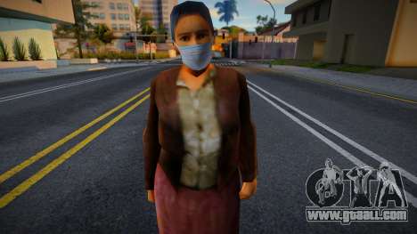 Ofost in a protective mask for GTA San Andreas