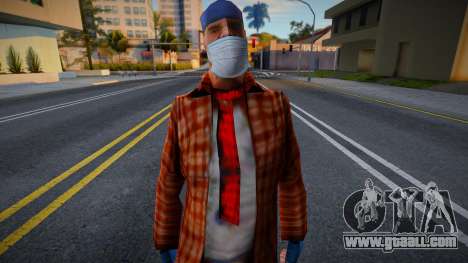 Wmotr1 in a protective mask for GTA San Andreas