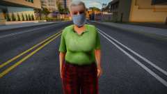 Swfori in a protective mask for GTA San Andreas