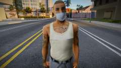 Cesar in a protective mask for GTA San Andreas