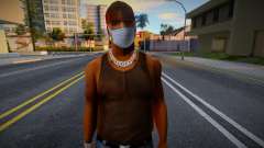 Bmydrug in a protective mask for GTA San Andreas