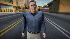 Roger - RE Outbreak Civilians Skin for GTA San Andreas