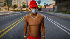 Bmydj in a protective mask for GTA San Andreas
