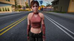 RE0 Rebecca Chambers Leather Outfit for GTA San Andreas