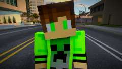 Minecraft Boy Skin 16 for GTA San Andreas