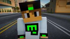 Minecraft Boy Skin 25 for GTA San Andreas