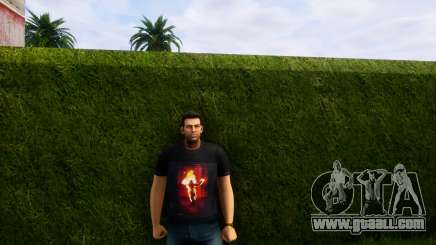Tommy in Rammstein v1 shirt for GTA Vice City Definitive Edition