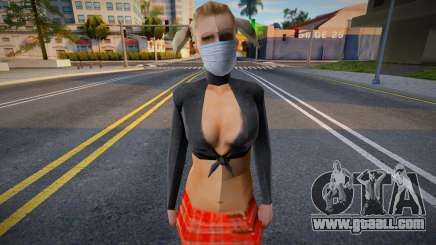 Wfypro in a protective mask for GTA San Andreas