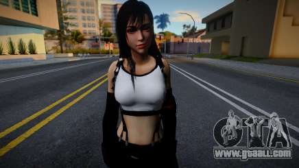 Tifa Lockhart from Final Fantasy 7 v4 for GTA San Andreas