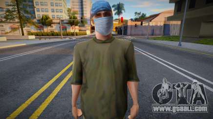 Swmyhp2 in a protective mask for GTA San Andreas