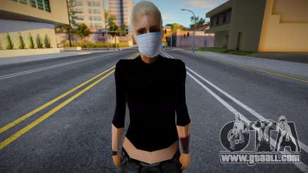 Wfyst in a protective mask for GTA San Andreas