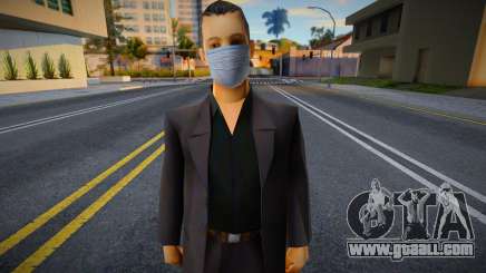 Triboss in a protective mask for GTA San Andreas