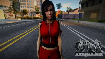 Tifa Lockhart from Final Fantasy 7 v6 for GTA San Andreas