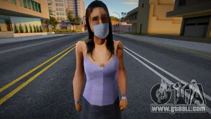 Sofyst in a protective mask for GTA San Andreas