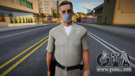 Lvpd1 in a protective mask for GTA San Andreas
