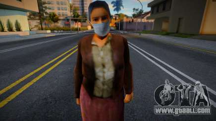 Ofost in a protective mask for GTA San Andreas