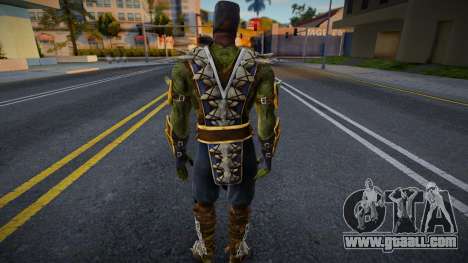 Skin HD Reptile Mortal Kombat X for GTA San Andreas
