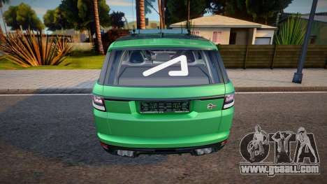Range Rover Sport SVR 2016 Tun for GTA San Andreas