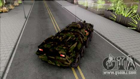 BTR-80 Romanian Army for GTA San Andreas
