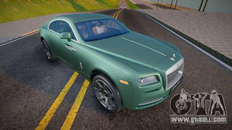 Rolls-Royce Wraith (good car) for GTA San Andreas