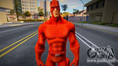 Daredevil Red Costume Skin for GTA San Andreas